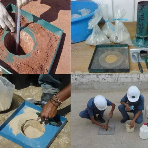 Ensaios in situ em Araçatuba