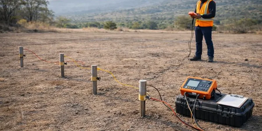 Resistividade Elétrica / SEV em Aracatuba: Perfil Geoelétrico para Projetos de Fundação e Obras Civis